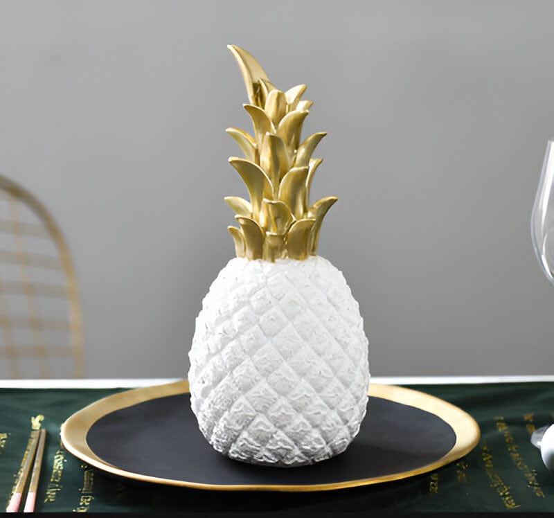 Glossy Pineapple Accent Ornament