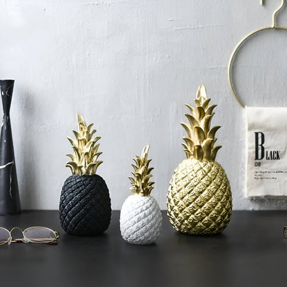 Glossy Pineapple Accent Ornament