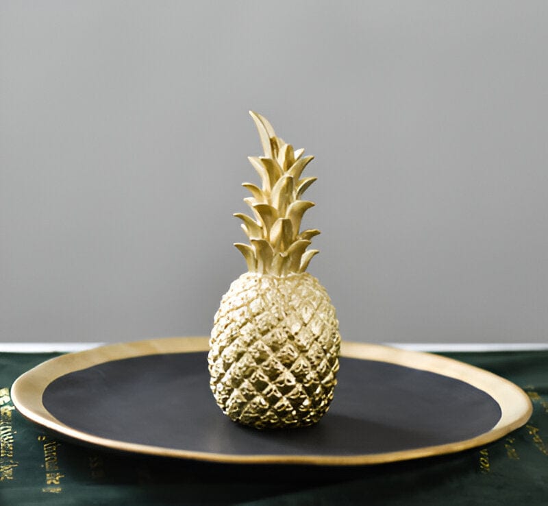 Glossy Pineapple Accent Ornament