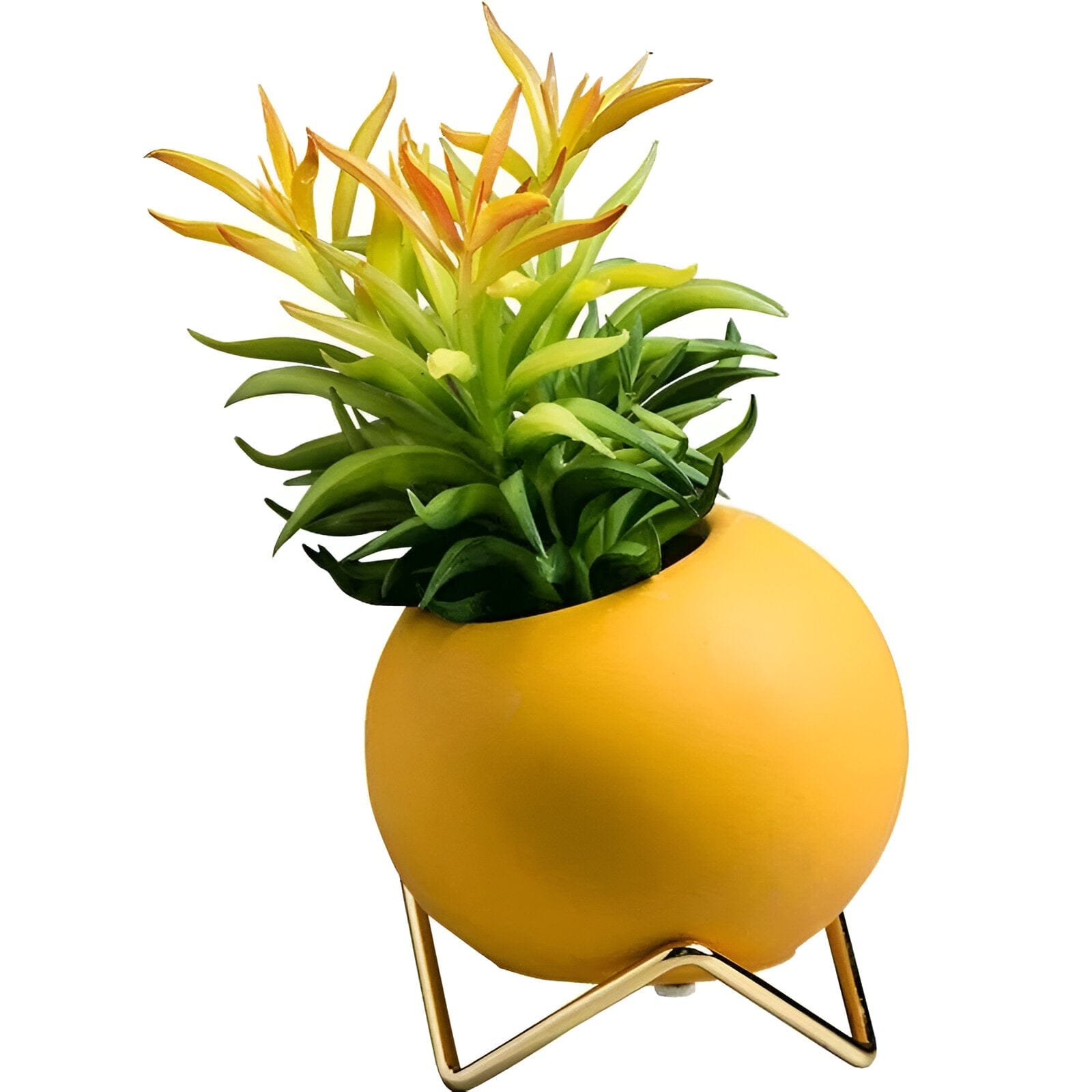  Abstract Colors Ceramic Planter Pots with Stand