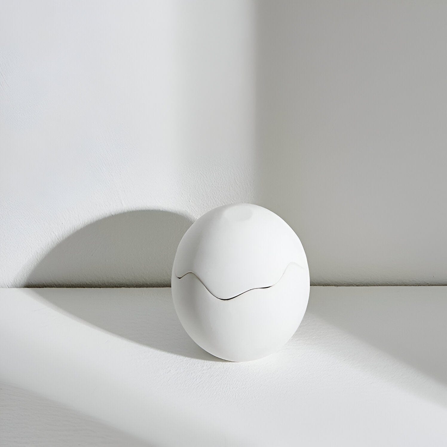 Sculpted Aromatherapy Egg Candle