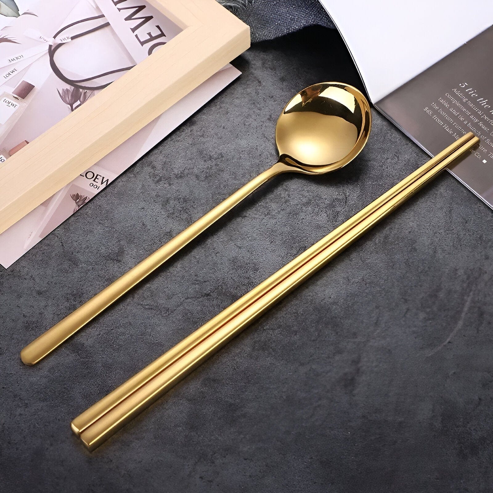 Long Handle Cutlery Set