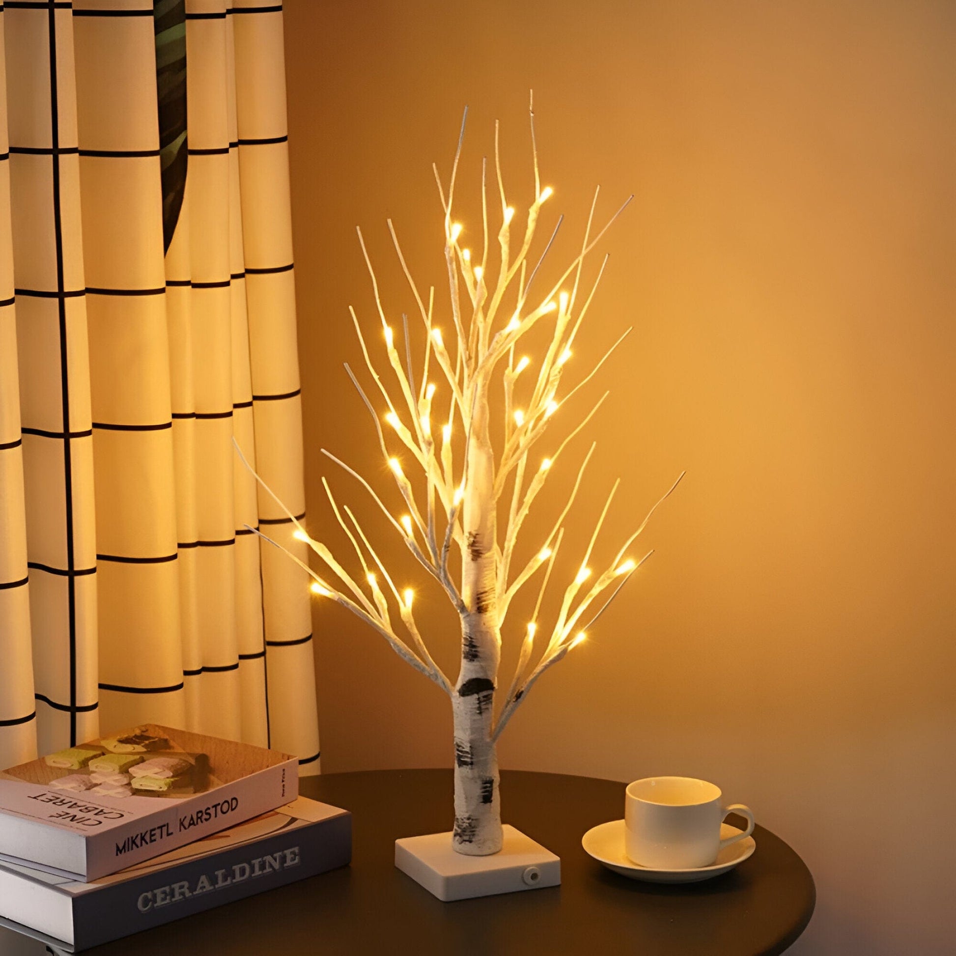 LED Birch Tree Lights lamp