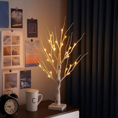 LED Birch Tree Lights lamp