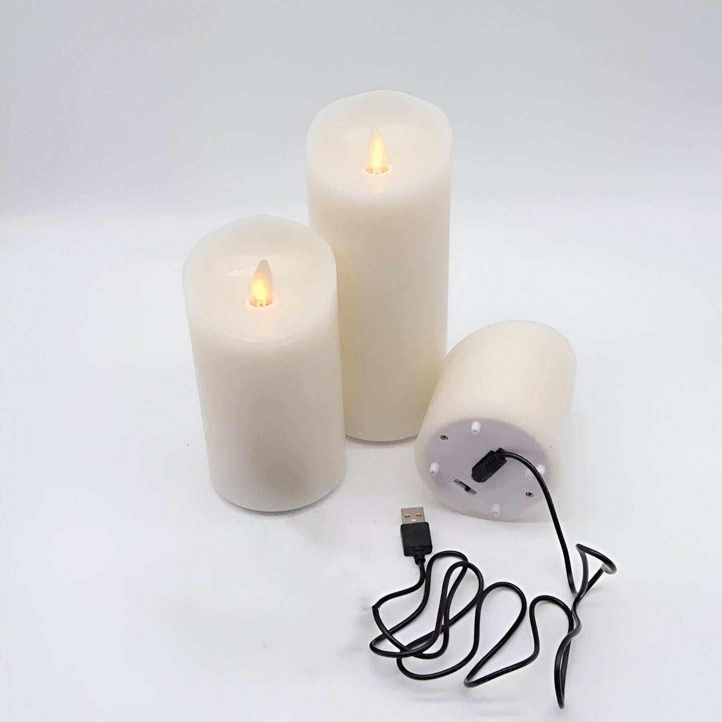 Flickering Pillar LED Candle