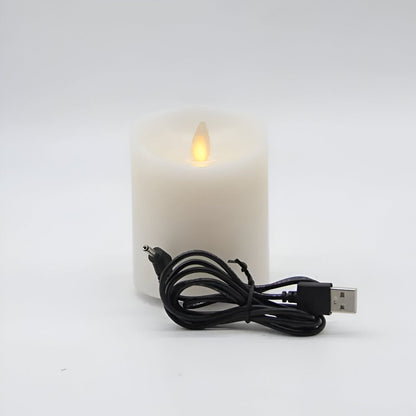 Flickering Pillar LED Candle