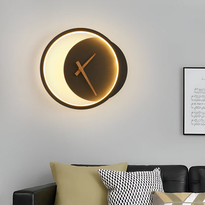 Contemporary Wall Clock Lights