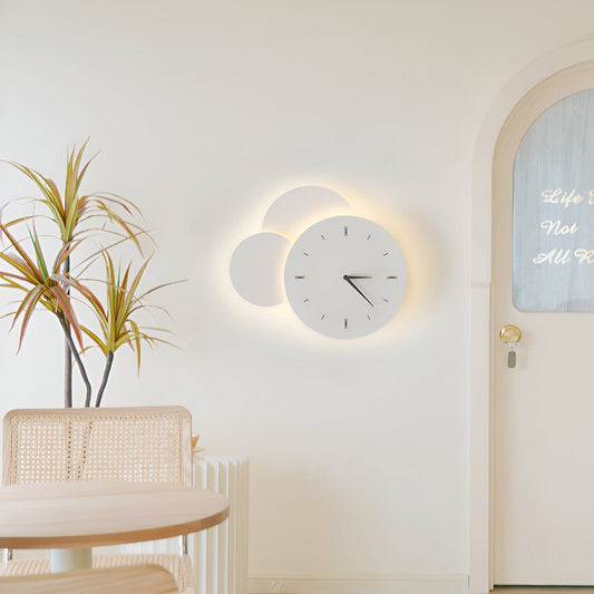 Contemporary Wall Clock Lights