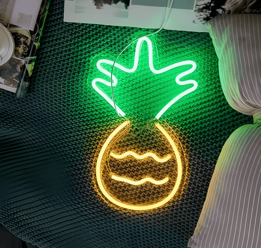 Pineapple Neon Wall Art