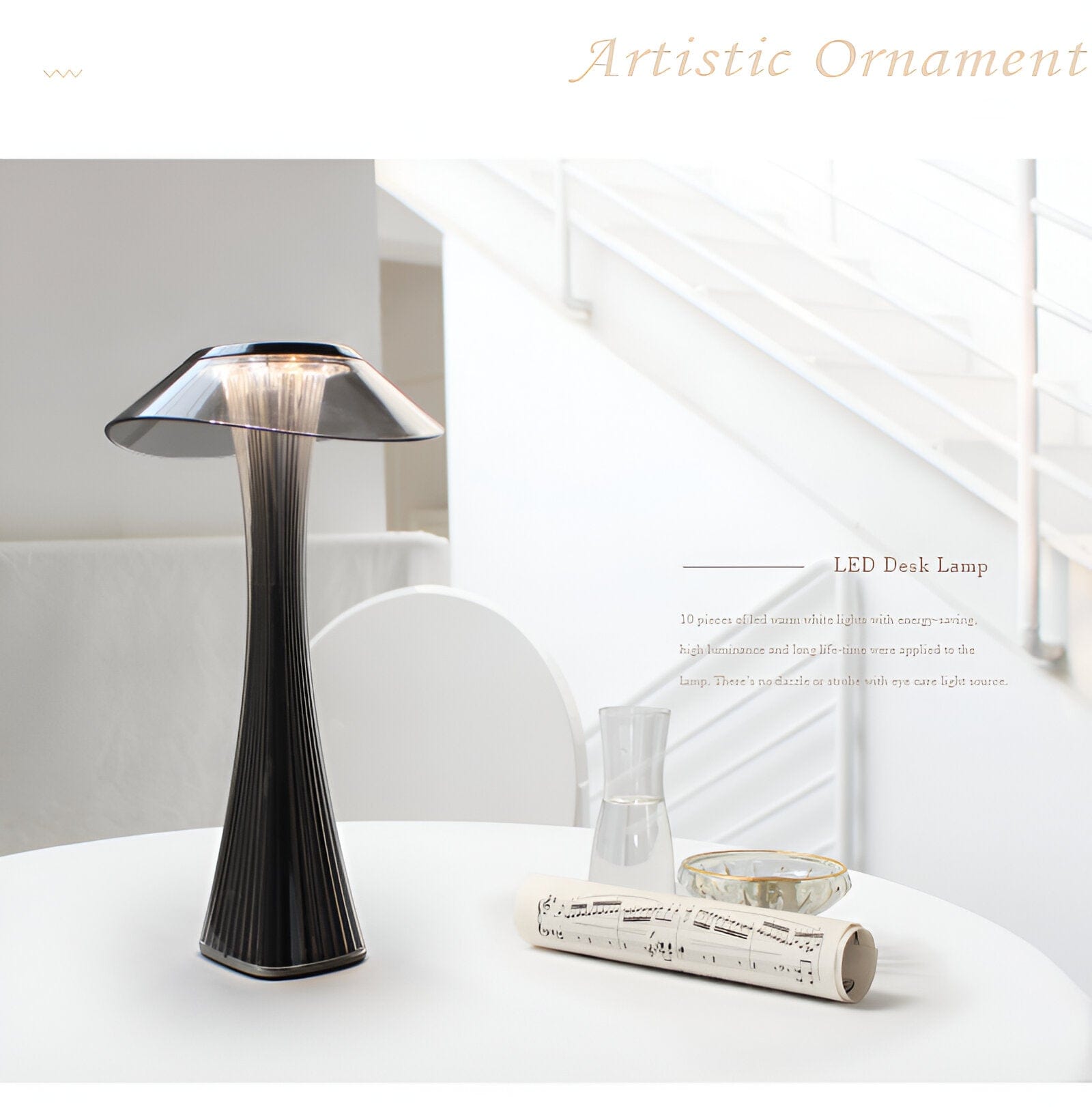 Table Lamp Touch Dimmable