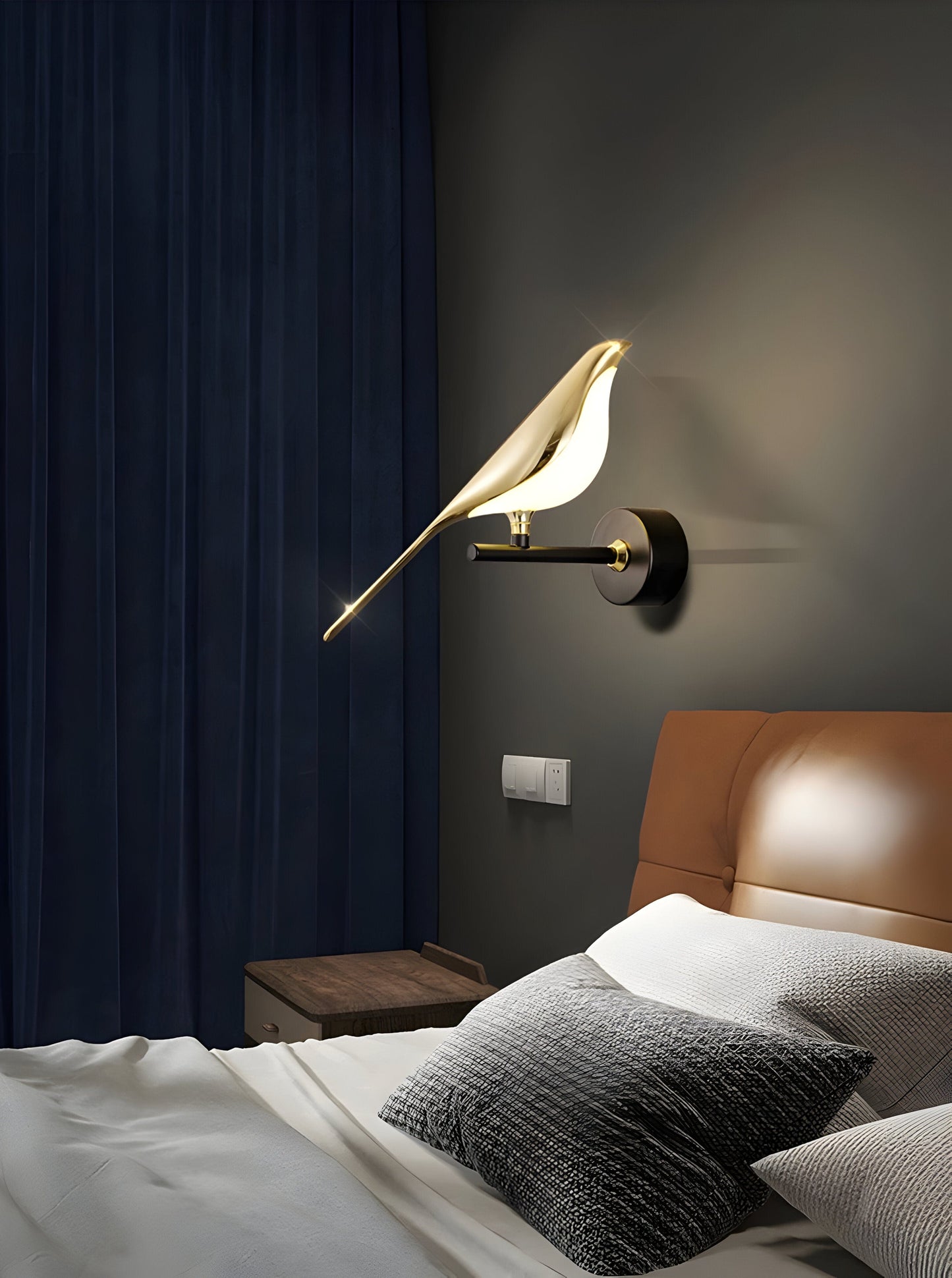 Contemporary Bird Wall Light