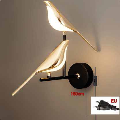 Contemporary Bird Wall Light