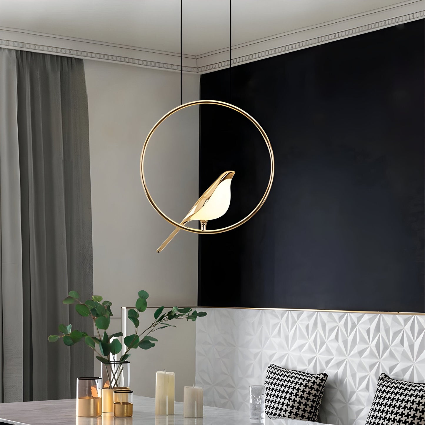 Sleek Magpie Sconce