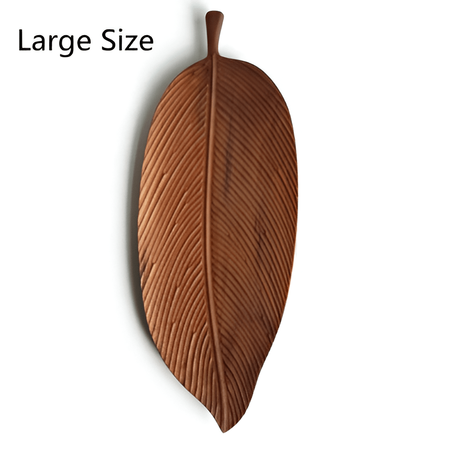 Wooden Leaf Serving Trays