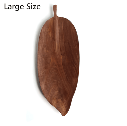 Wooden Leaf Serving Trays