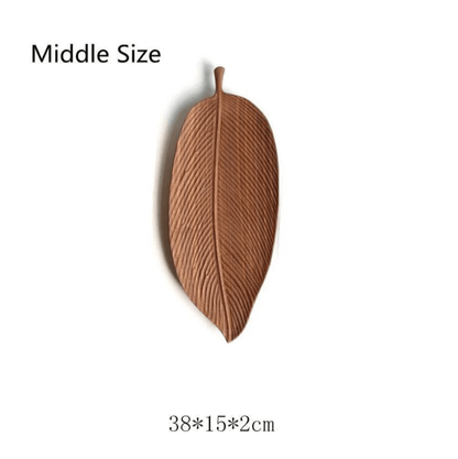 Wooden Leaf Serving Trays