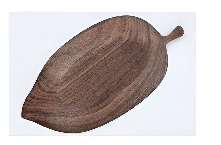 Wooden Leaf Serving Trays