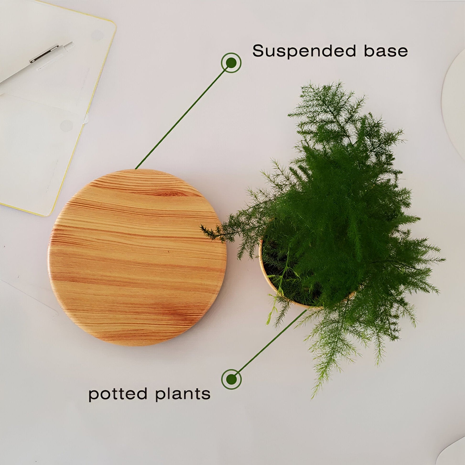 Suspension Floating Pot 