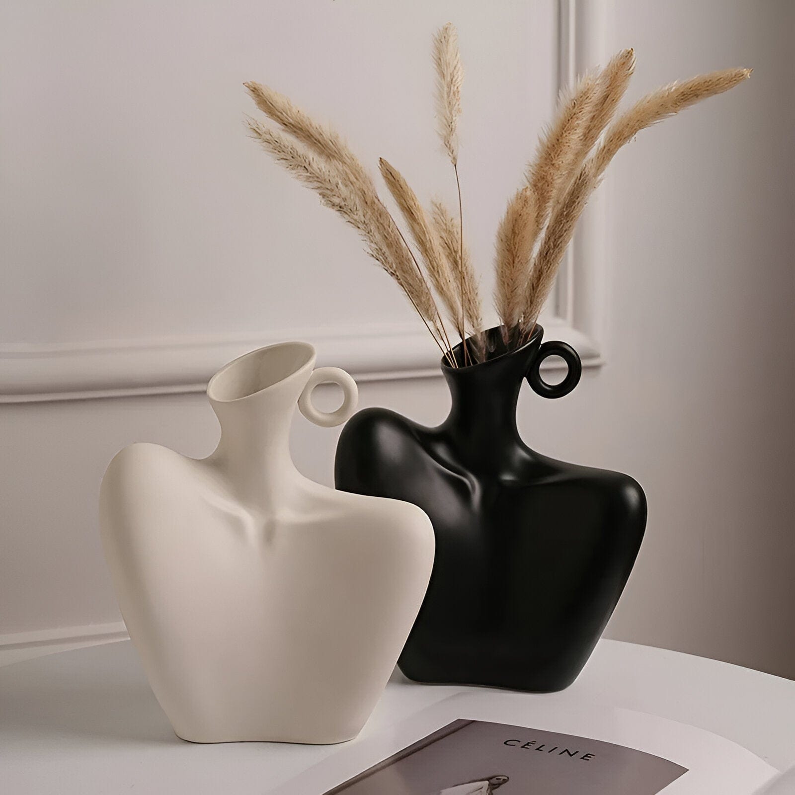 European Clavicle Ceramic Vase Collection