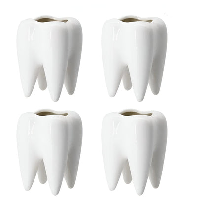 Ceramic Tooth Shape Vase