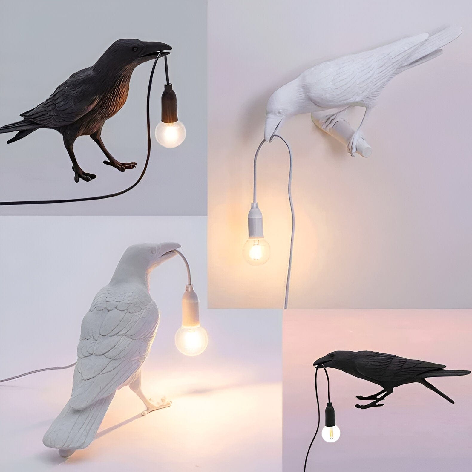 The Raven Bird Lamp