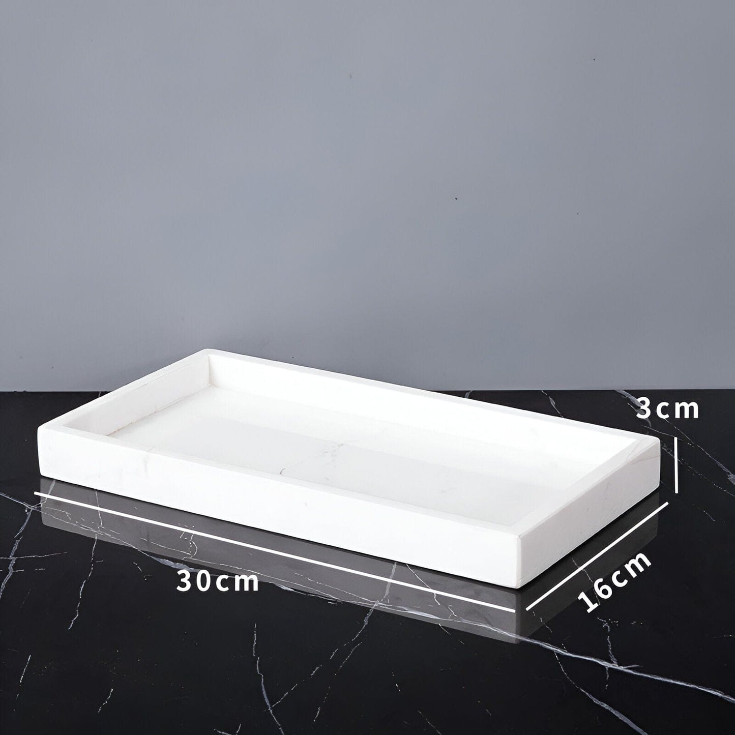 White Marble Bathroom Set Luxury Accessories