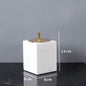 White Marble Bathroom Set Luxury Accessories