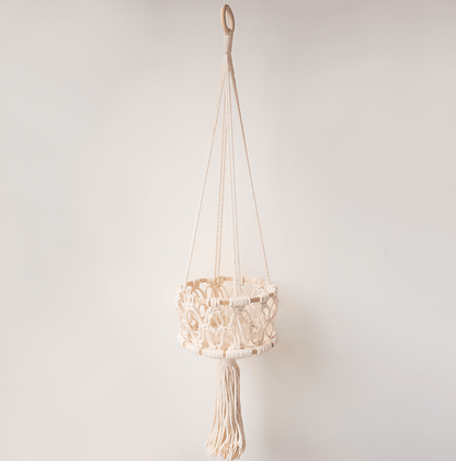 Mae Tiered Macrame Hanging Basket