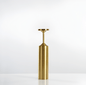 Gold Pillar Candle Holders