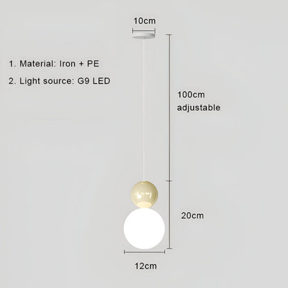 Nordic LED Bedroom Pendant Lamp