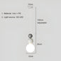 Nordic LED Bedroom Pendant Lamp