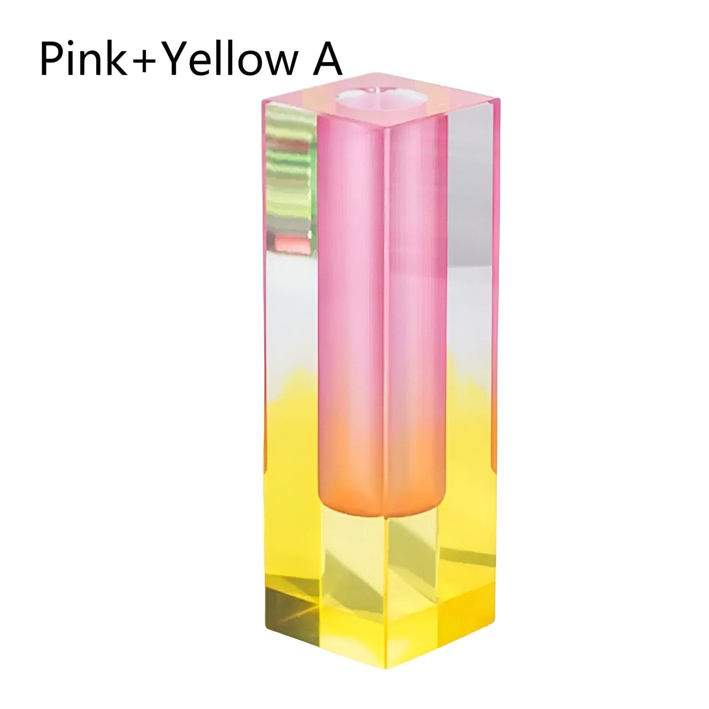 Modern Prism Acrylic Vase