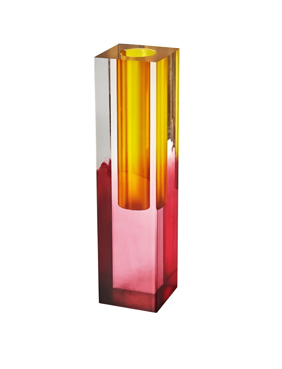 Modern Prism Acrylic Vase