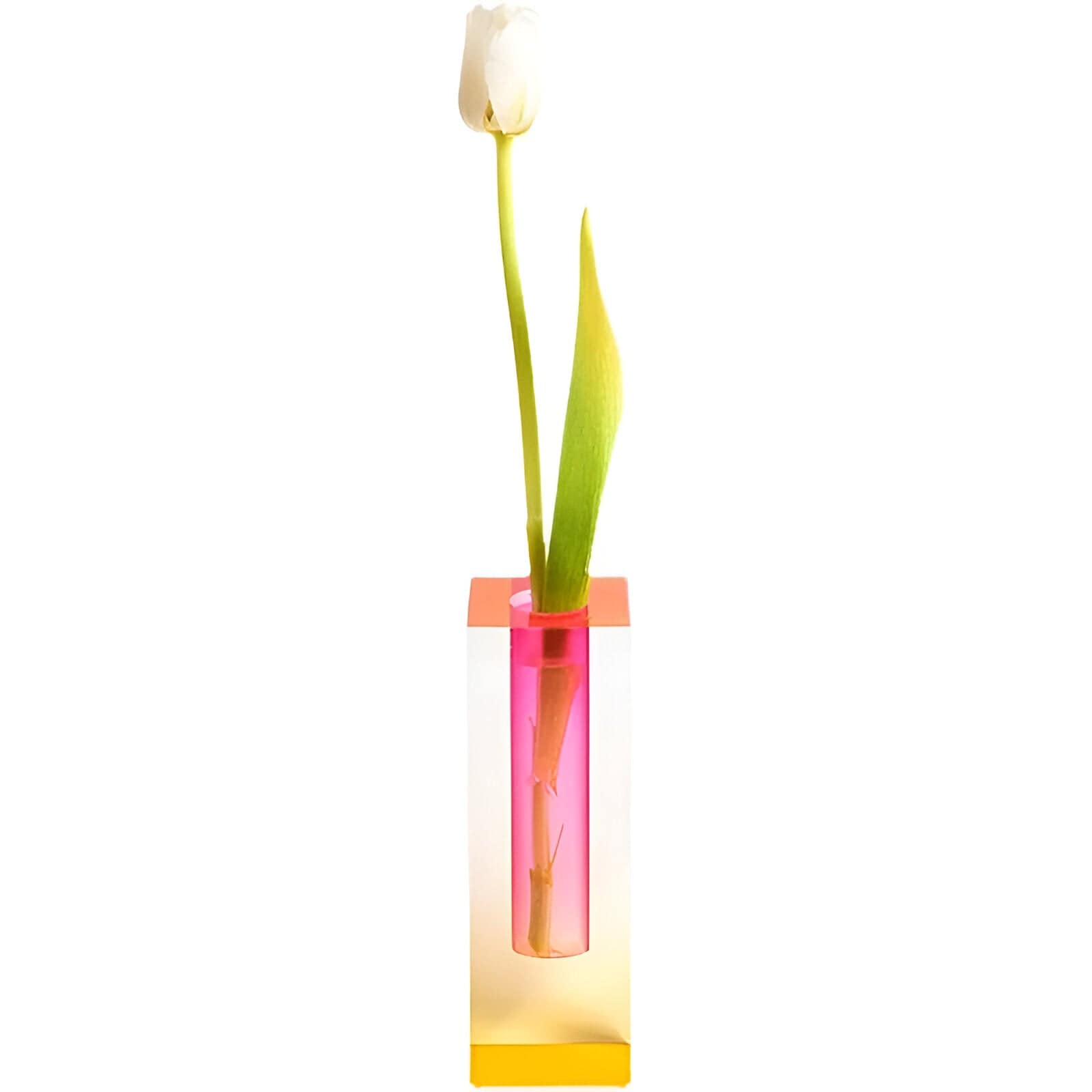 Modern Prism Acrylic Vase