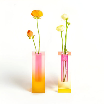 Modern Prism Acrylic Vase