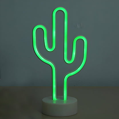 Cactus Neon Wall Art