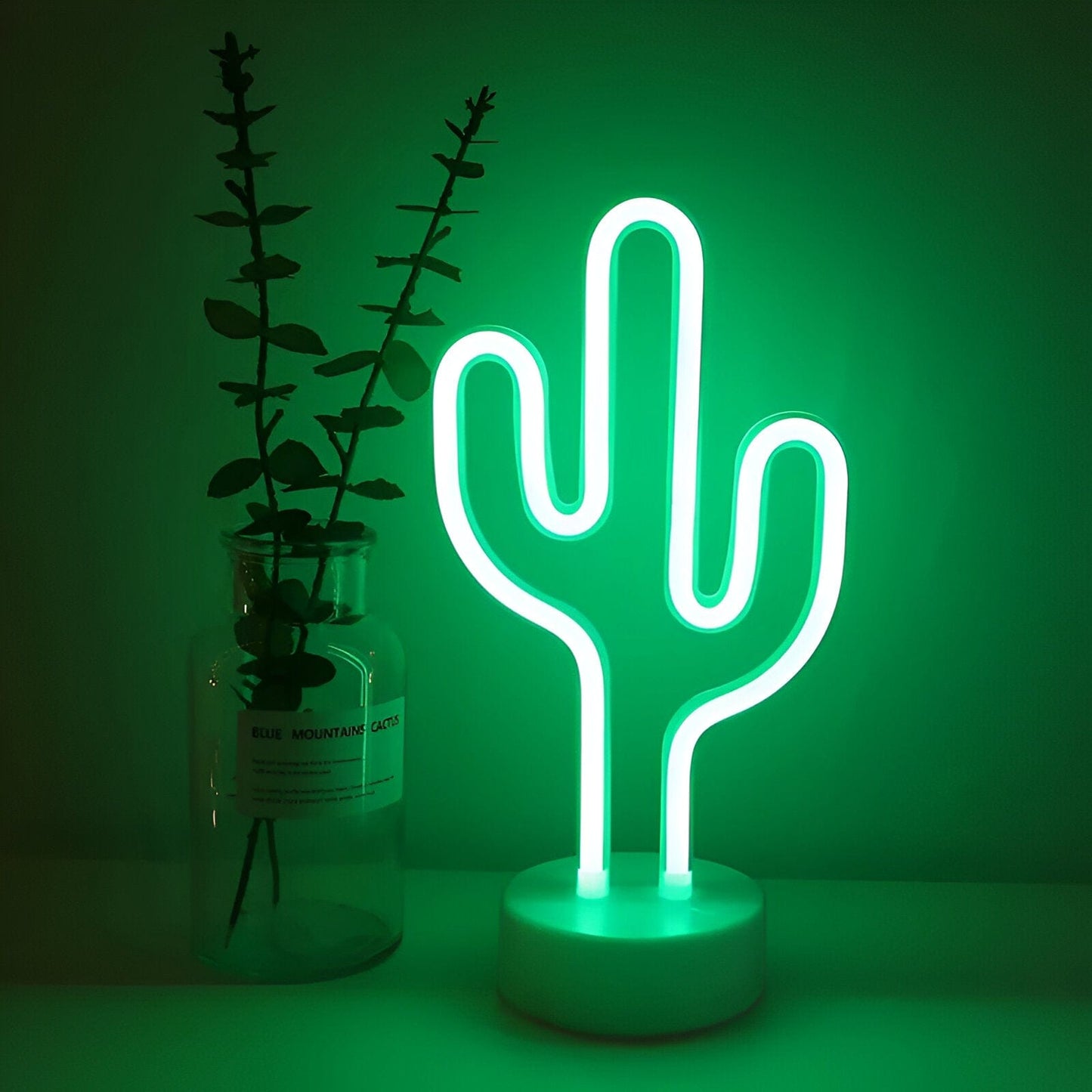 Cactus Neon Wall Art