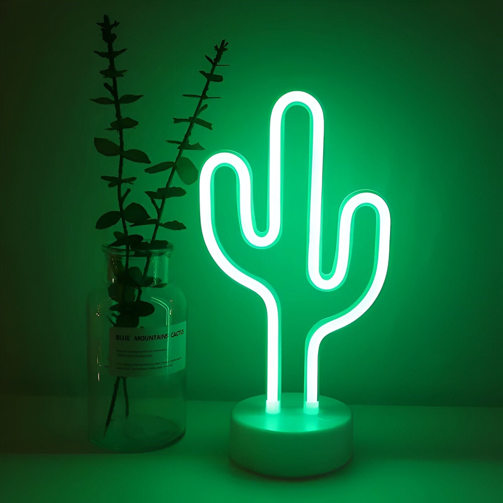 Cactus Neon Wall Art