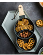 Venn Ceramic Snack Tray