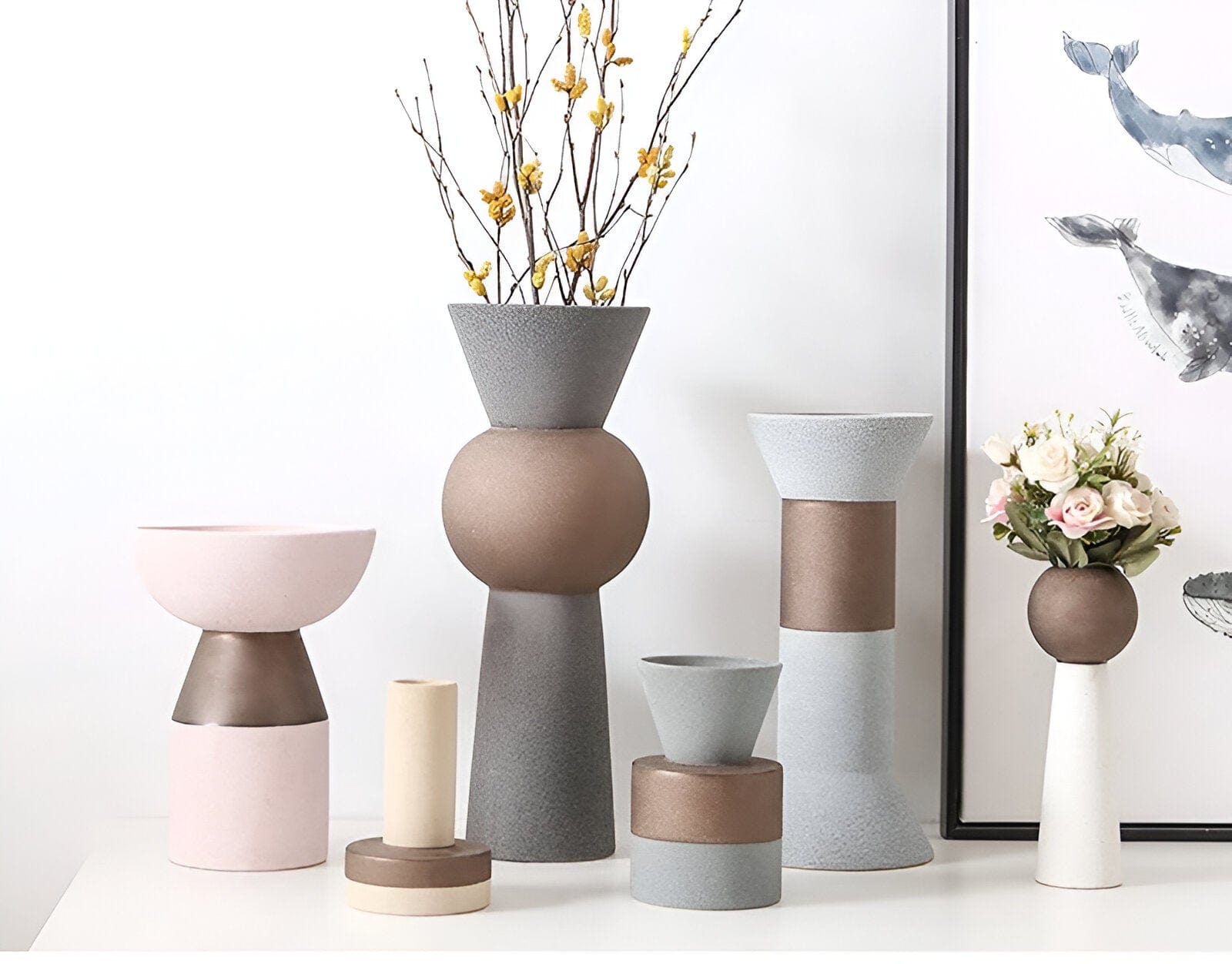 Juniper Ceramic vases