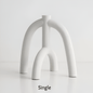 Scandi Curves Taper Candle Holders