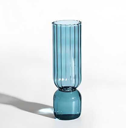  Upside Down Colored Glass Vase