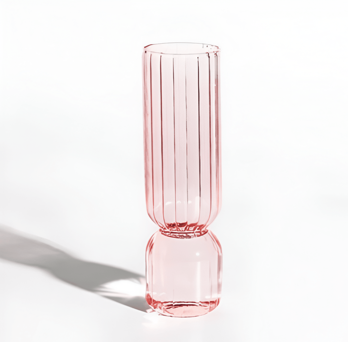  Upside Down Colored Glass Vase