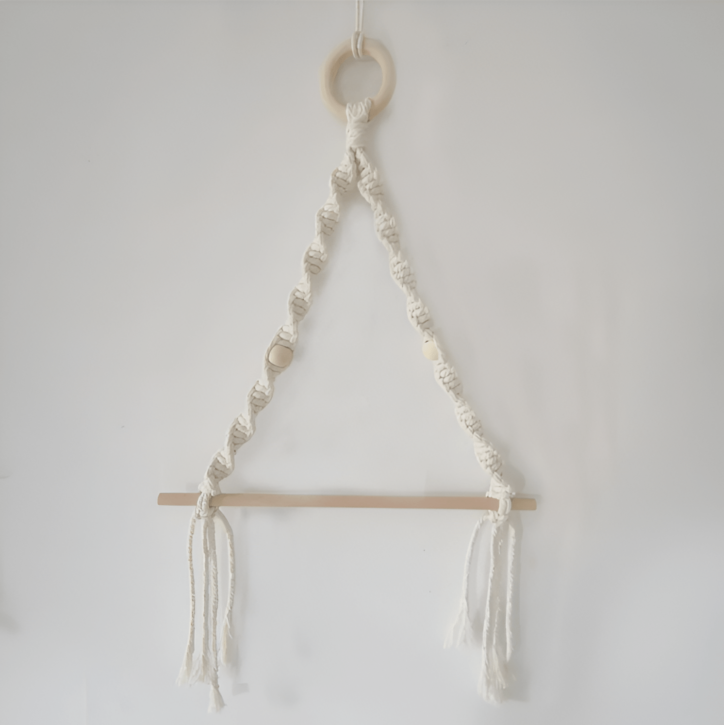 Macramé Paper Towel Holder