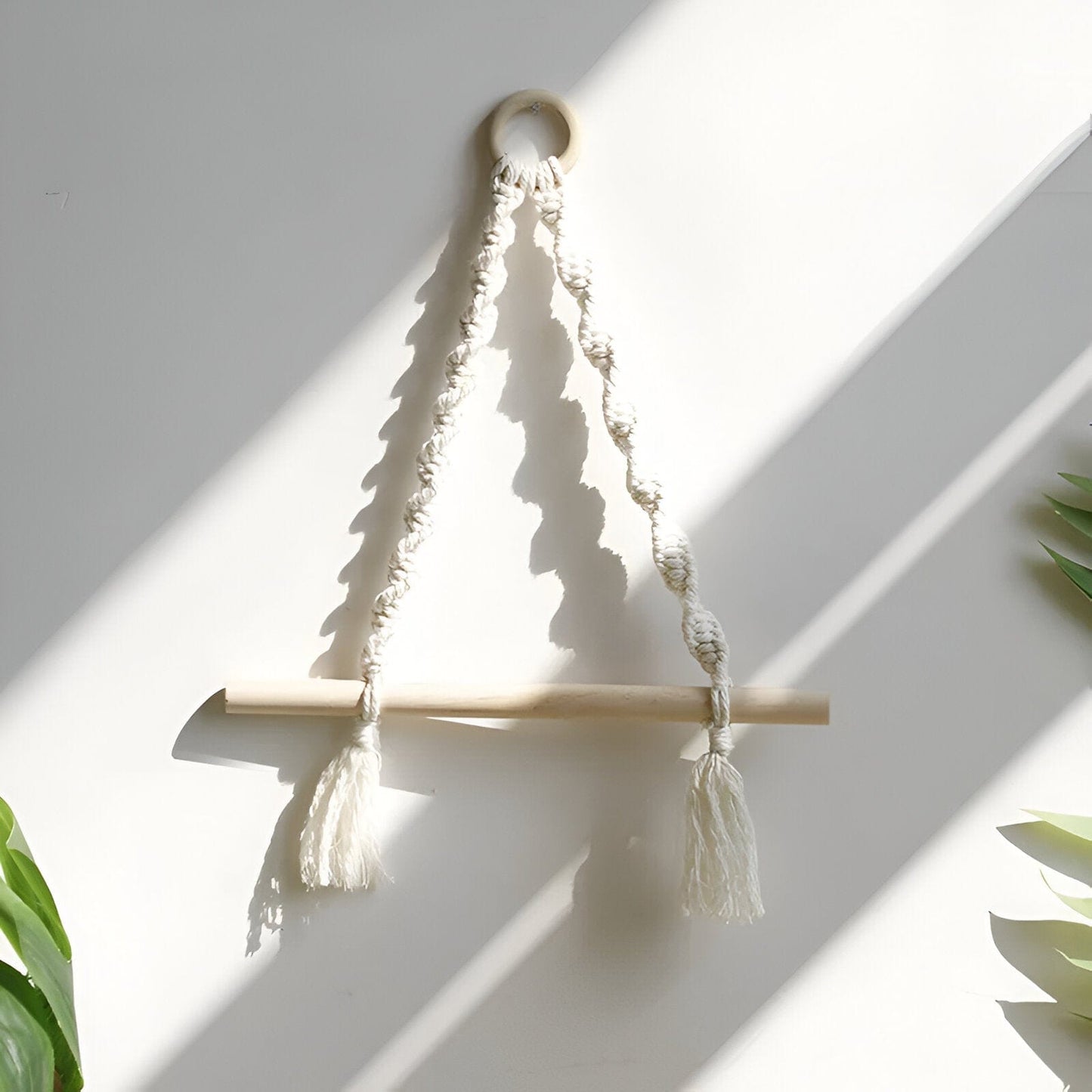 Macramé Paper Towel Holder