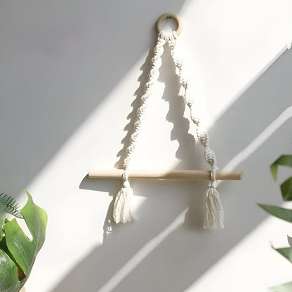 Macramé Paper Towel Holder