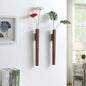 Wooden Wall Spear Vase