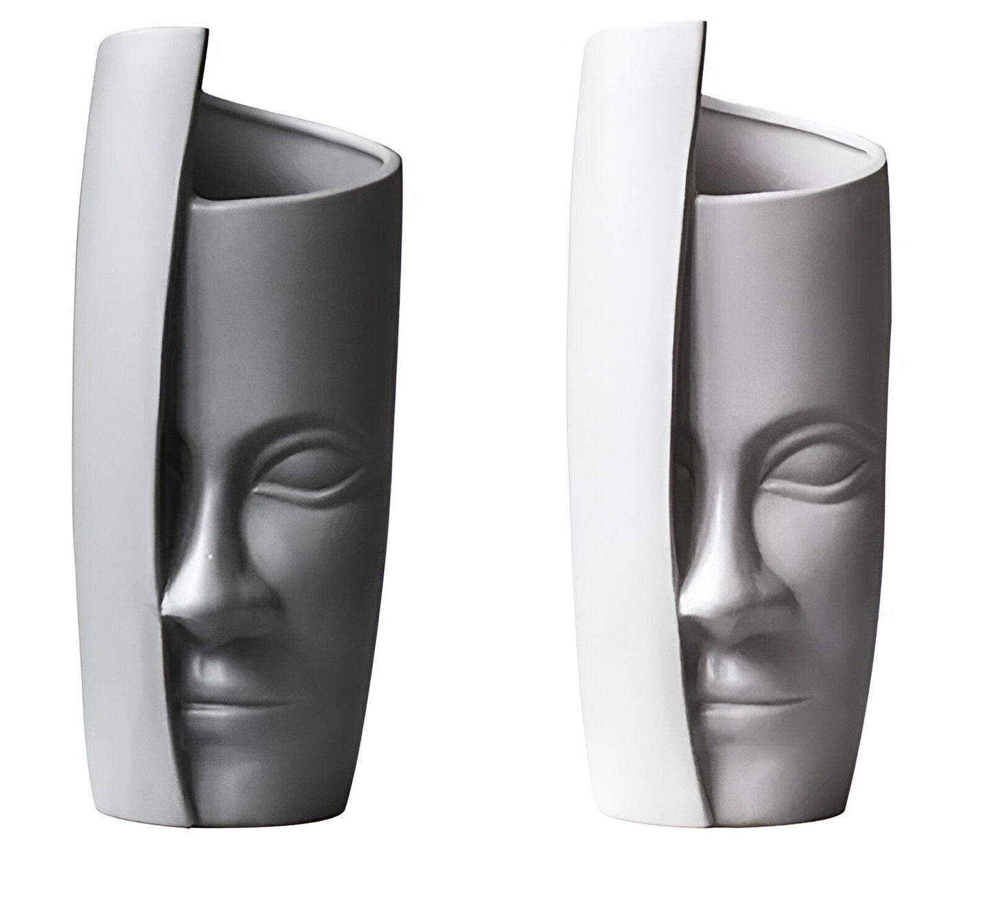 Face Art Vase