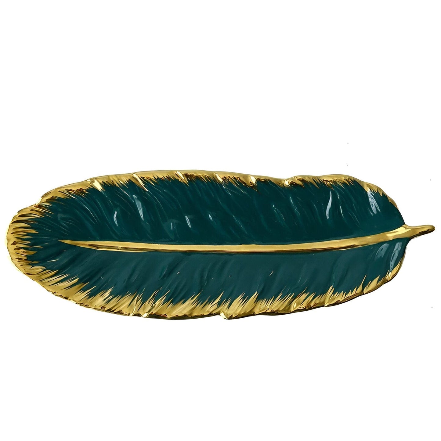 Ceramic Banana Leaf Trays