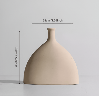 Hygge Abstract Ceramic Vase